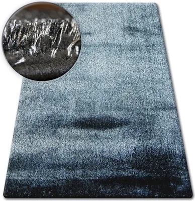 Produktbild von Teppich SHAGGY VERONA schwarze Schwarz 80x150 cm
