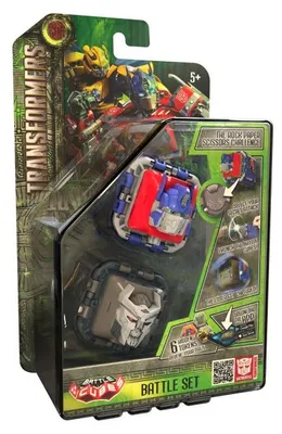 Obrázek produktu pro Transformers Battle Cube Optimus Prime VS Scourge hrací figurka sada