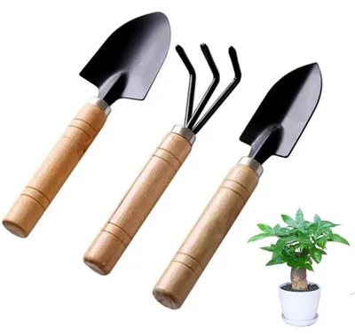 Productafbeelding van Tuingereedschapsset, 3 stuks mini-tuingereedschapsset