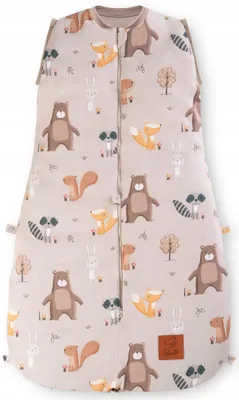 Produktbild von Schlafsack für Babys Infantilo 49x83 cm Baumwolle Forest Friends