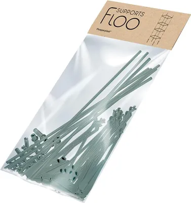Zdjęcie produktu dla Podpora do roślin FLOO SUPPORTS 60x120 cm - Zielona (leśna zieleń) - Duża podpora do ogrodu i na taras
