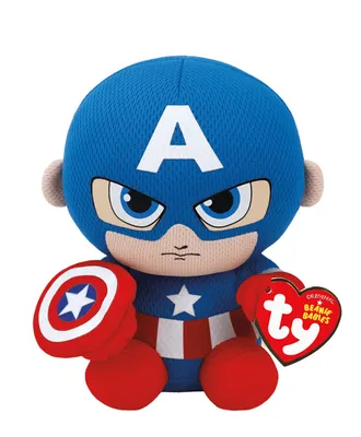 Zdjęcie produktu dla Ty 41189 - Marvel Kapitan Ameryka figurka pluszowa - 15 cm