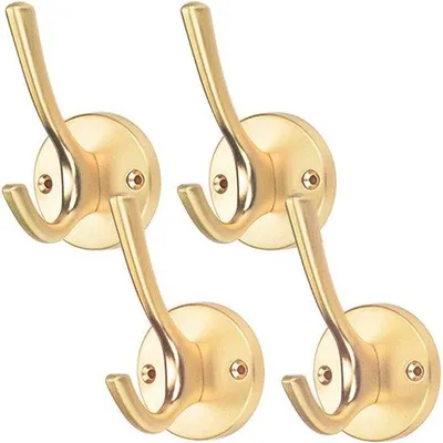 Immagine prodotto di Gancio a doppia staffa - Set da 4 - Oro