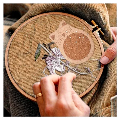 Produktbild von Nadelkissen zum Nähen, Tierdesign mit 20 Nadeln | Tragbare Handwerksmaterialien