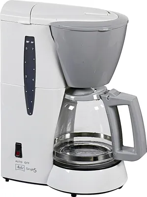 Produktbild von MELITTA Kaffeeautomat Single5 M 720-1/1 5Tassen 600Watt weiß/grau