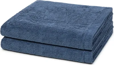 Produktbild von Cawö Lifestyle 2 X Duschtuch im Set Weich und extra flauschig, Voluminös, hautsympathisch und saugstark, Puristisch edles Design 70 X 140cm