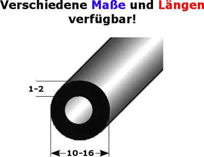 Produktbild von Rohr Montageprofil "Solana" Bauprofil, aus Aluminium-1000-12 mm