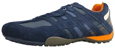 Produktbild von Geox Snake K sportlicher Schnürer Blau in Gr. 42