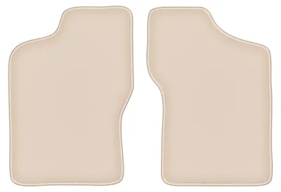 Produktbild von DURBAN Beige Velours-Fußmatten vorne für Fiat Cinquecento Schrägheck (1991-1998)