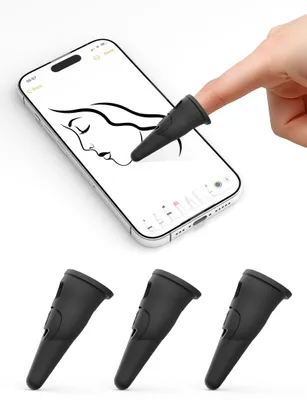 Obrázok produktu pre Sada 4 stylusov na tablet s mäkkými silikónovými hrotmi