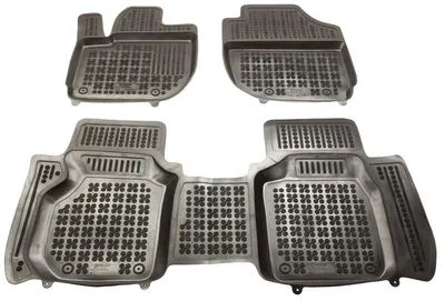 Produktbild von REZAW PLAST Fußmatten Set Gummi für HONDA JAZZ IV (GK) Vorne+Hinten