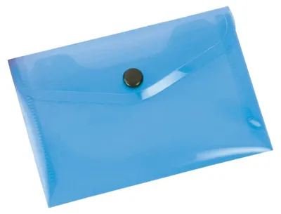 Obrázok produktu pre Liderpapel 932842, obálka, vrecko, polypropylén, formát A6 (148 x 105 mm), hrúbka 180 mikrónov, so zapínaním