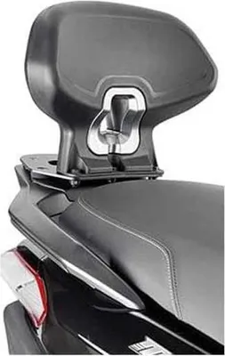 Produktbild von Givi Piaggio Mp3 Hpe 400/sport 400/530 Exclusive 2022-2023 Rückenlehne Schwarz Schwarz One Size