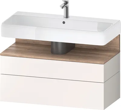 Produktbild von DURAVIT QA4395055840010 QAT WTU WH Ek. 990x470x590 Wß Smt H3H