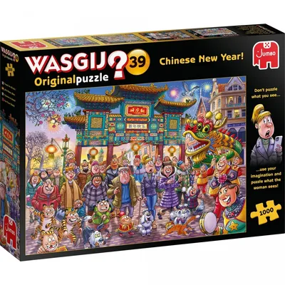 Produktbild von Wasgij Original 39 - Chinese New Year! - 1000 Teile