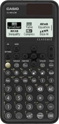 Obrázek produktu pro Casio FX-991CW, Kapsa, Vědecká kalkulačka, 12 číslice/číslic, Baterie, Černá