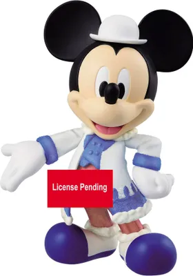 Image de Banpresto Disney Fluffy Puffy Minifigur Mickey & Minnie A : Mickey 10 cm BANPBP19955P