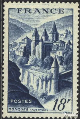 Produktbild von Briefmarken Frankreich 1947 Mi 824 postfrisch Bauwerke