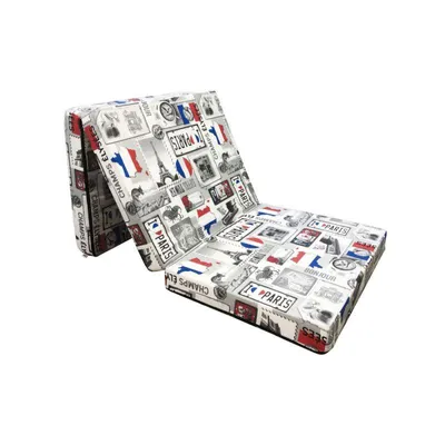 Image de Natalia Spzoo - matelas pliant 198 x 80 x 10 cm pour un sommeil paisible comme dans les nuages - matelas pliant avec housse amovible