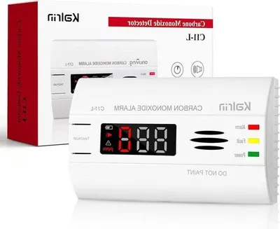 Immagine prodotto di Rilevatore di monossido di carbonio con sensore di precisione - Durata di vita 10 anni - Indicatore LED - Pulsante di test - Norma EN 50291 - Batterie - Classe energetica A++