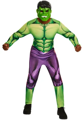 Produktbild von Rubies Offizielles Hulk-Kostüm für Erwachsene, Größe M