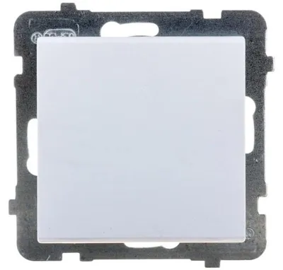 Image de Interrupteur unipolaire Sonata, blanc mat Ospel