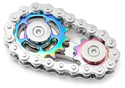 Produktbild von Solidchoice – Kinestischer Fidget-Spinner aus Zinklegierung für Kinder und Erwachsene