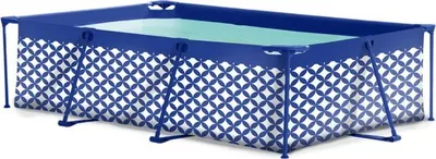 Produktbild von Swim Essentials Rahmenpool blau/weiß, 260 x 160 x 65 cm | Swimming Pool Planschbecken Schwimmbecken