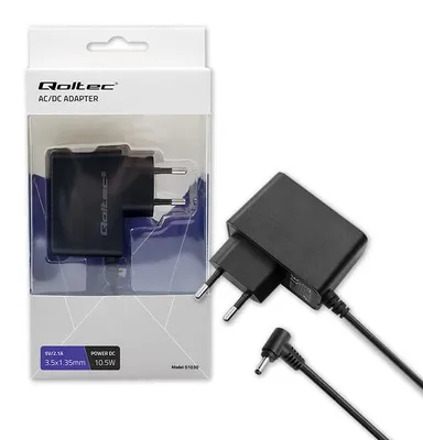 Zdjęcie produktu dla Zasilacz Wtyczkowy Qoltec 10.5W | 5V | 2.1A | 3.5*1.35