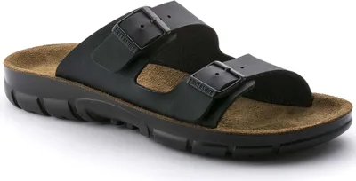 Produktbild von Birkenstock Classic Bilbao Birko-Flor Uni-Erwachsene Pantoletten Schwarz 43 EU Normal