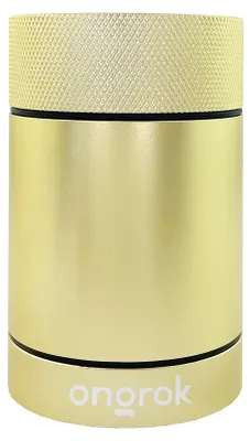 Alu-Aufbewahrungsdose 180 ml luftdicht gold