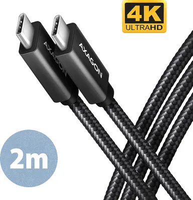 Zdjęcie produktu dla AXAGON Axagon BUCM32-CM20AB Kabel USB 3.2 Gen 2x2 2 m USB C Czarny