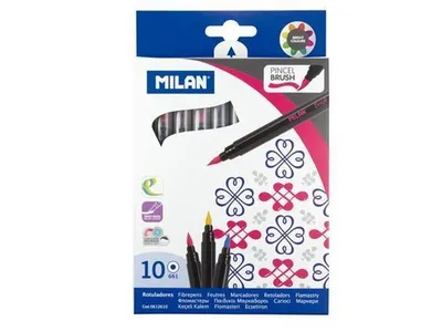 Produktbild von Pinselspitze Filzpfeife 10 Farben 6072