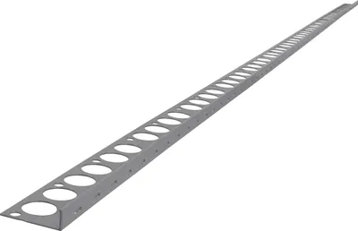 Produktbild von Renoplast Aluminium Treppenstufen-Profil SZ15 Harzboden, Profil 200cm, Grau