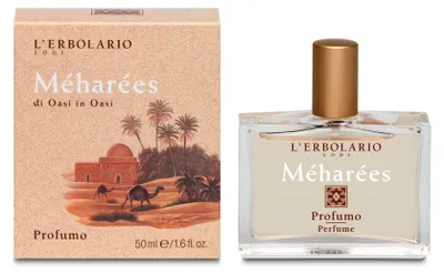 Produktbild von MEHAREES Parfüm 50 ml Unisex – ein Duft mit würzigen, holzigen und amberartigen Noten