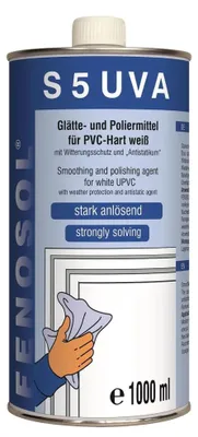 Obrázek produktu pro Čistič plastů, Fenosol S 5 UVA, silně anlosend, 1 litr, čistič okenních rámů