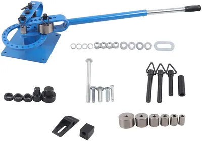 Obrázek produktu pro 1-3" Ruční ruční ohýbačka trubek Ohýbačka trubek Ruční ohýbačka trubek Modrá
