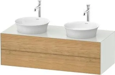 Produktbild von DURAVIT WT4988BH5360010 WTU White Tulip wandh,2 SchKa,beid.
