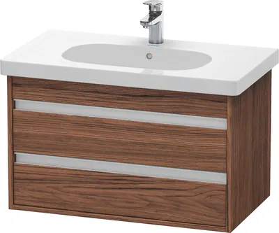 Produktbild von Waschtischunterbau KETHO 465x800x480mm nussbaum dunkel nussbaum dunkel