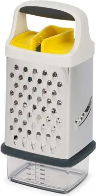 Imagen del producto de Rallador Joseph Joseph Multi-Grip, color amarillo