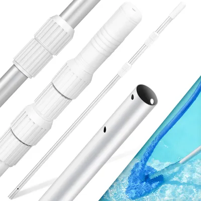 Produktbild von KESSER® Teleskopstange aus Aluminium zur Poolreinigung für Kescher 1,2m bis 3,6m