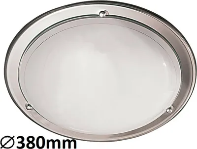 Produktbild von Rabalux 5143 Deckenleuchte 2 Spots Ufo, E27, silber, rund, Standard, ø380mm