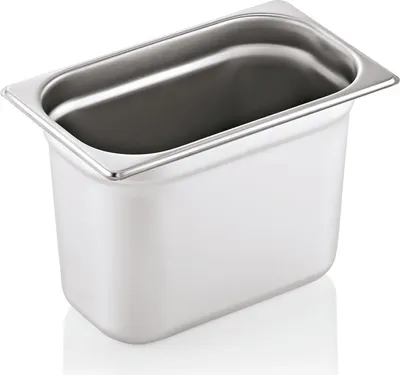 Produktbild von 5x WAS Germany GN Behälter 1/4, 5,5 l, Höhe: 200 mm, Chromnickelstahl 18/8, Edelstahl