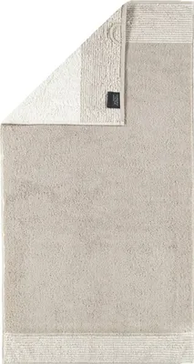 Produktbild von CAWÖ Luxury Home Coll. Two-Tone Duschtuch 80x150 cm, Farbe sand