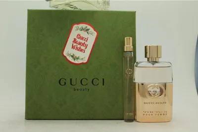 Immagine prodotto di Gucci Guilty, profumo per donna, confezione da 2, Eau de Toilette, 50 ml, 10 ml, spray