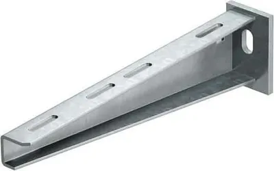 Productafbeelding van OBO Bettermann Wand- en stijlbalk met kopplaat AW 30 21 FTK LGR (6479642)