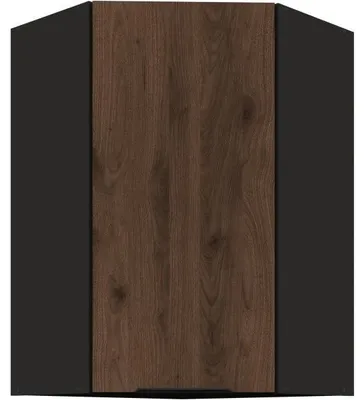 Productafbeelding van Wandkast 60 SILVIA 28, zwart / okapi eikenhout
