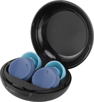 Produktbild von Lärmreduzierende Ohrstöpsel, 3 Lautstärkemodi, verstellbar, wiederverwendbar, Gehörschutz, Ohrstöpsel zum Schlafen, Geräuschunterdrückung, Blau