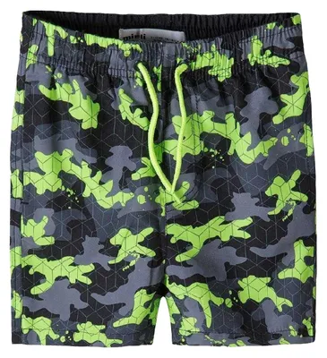 Produktbild von Minoti - Badeshorts für Jungen MN388 (104) (Grün/Marine)