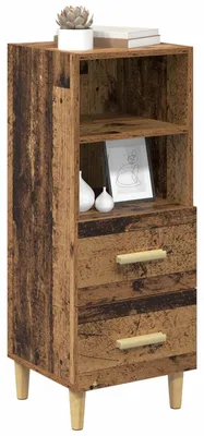 Immagine prodotto di vidaXL Credenza in legno recuperato 34 x 34,5 x 90 cm Materiale a base di legno